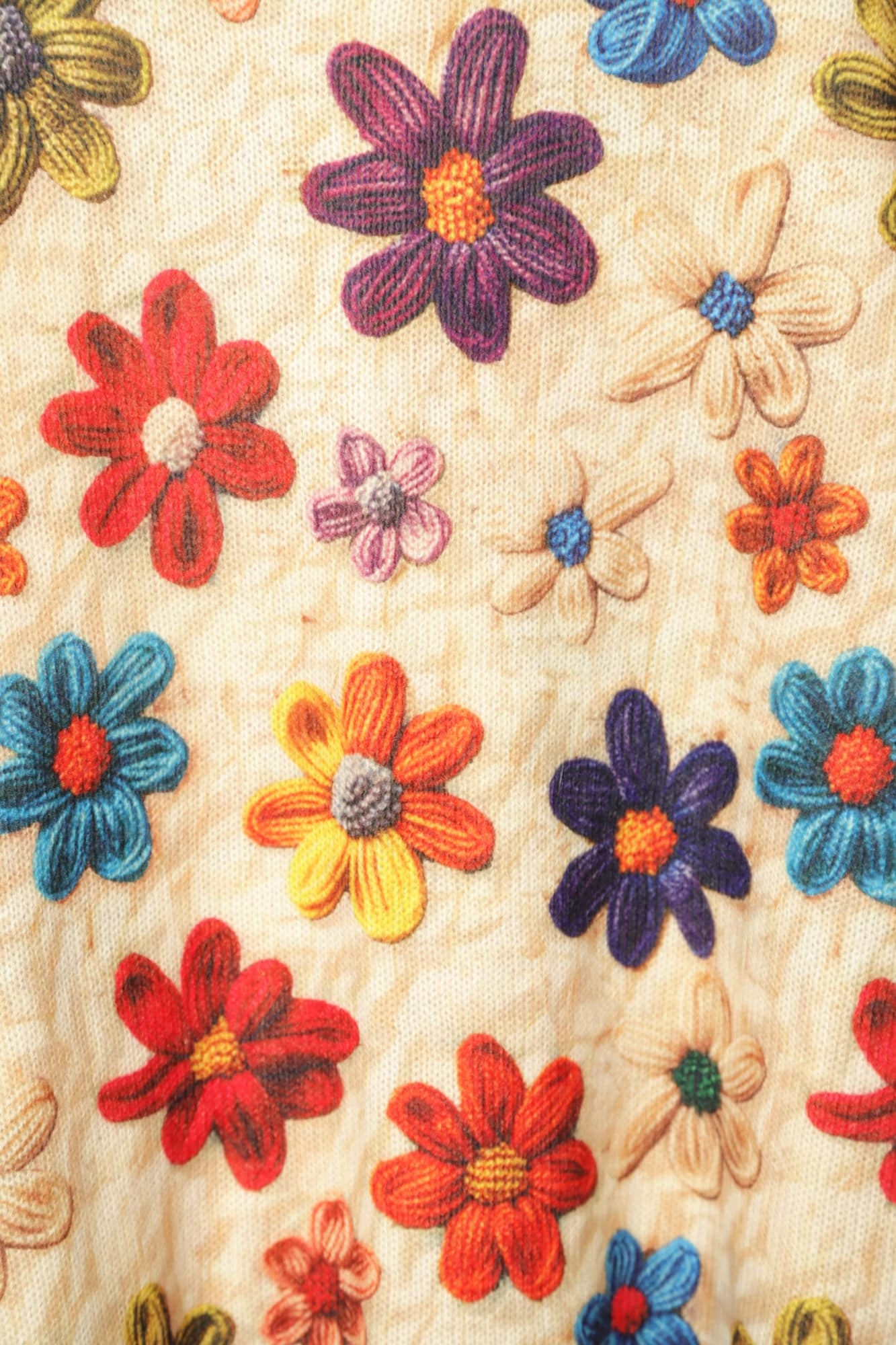 VINTAGE PATTERN SWEATER/XL - 画像 (5)