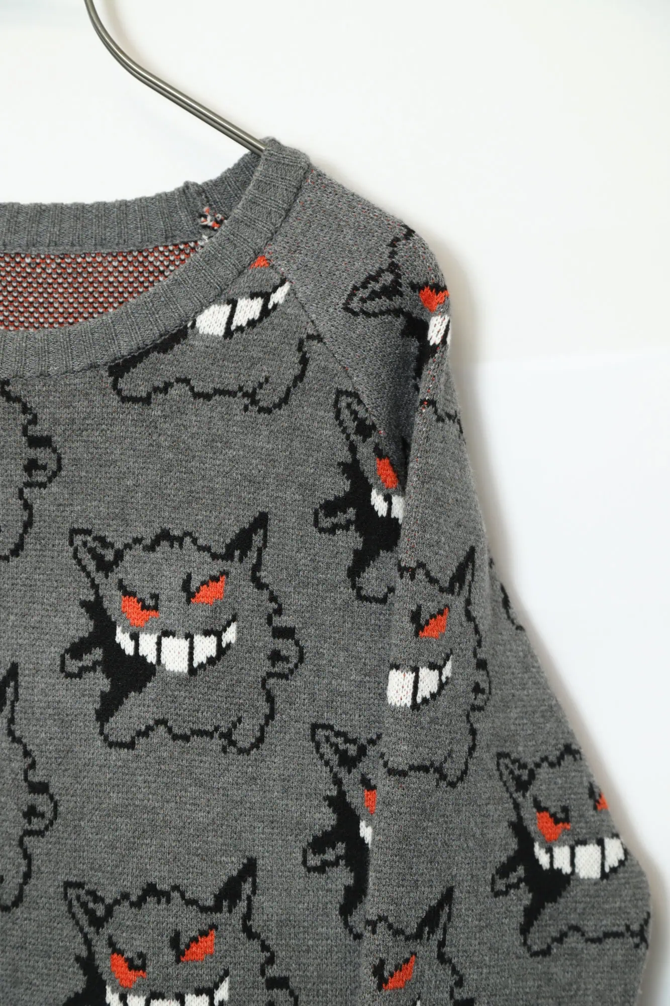 USED POKEMON PATTERN SWEATER/L - 画像 (3)
