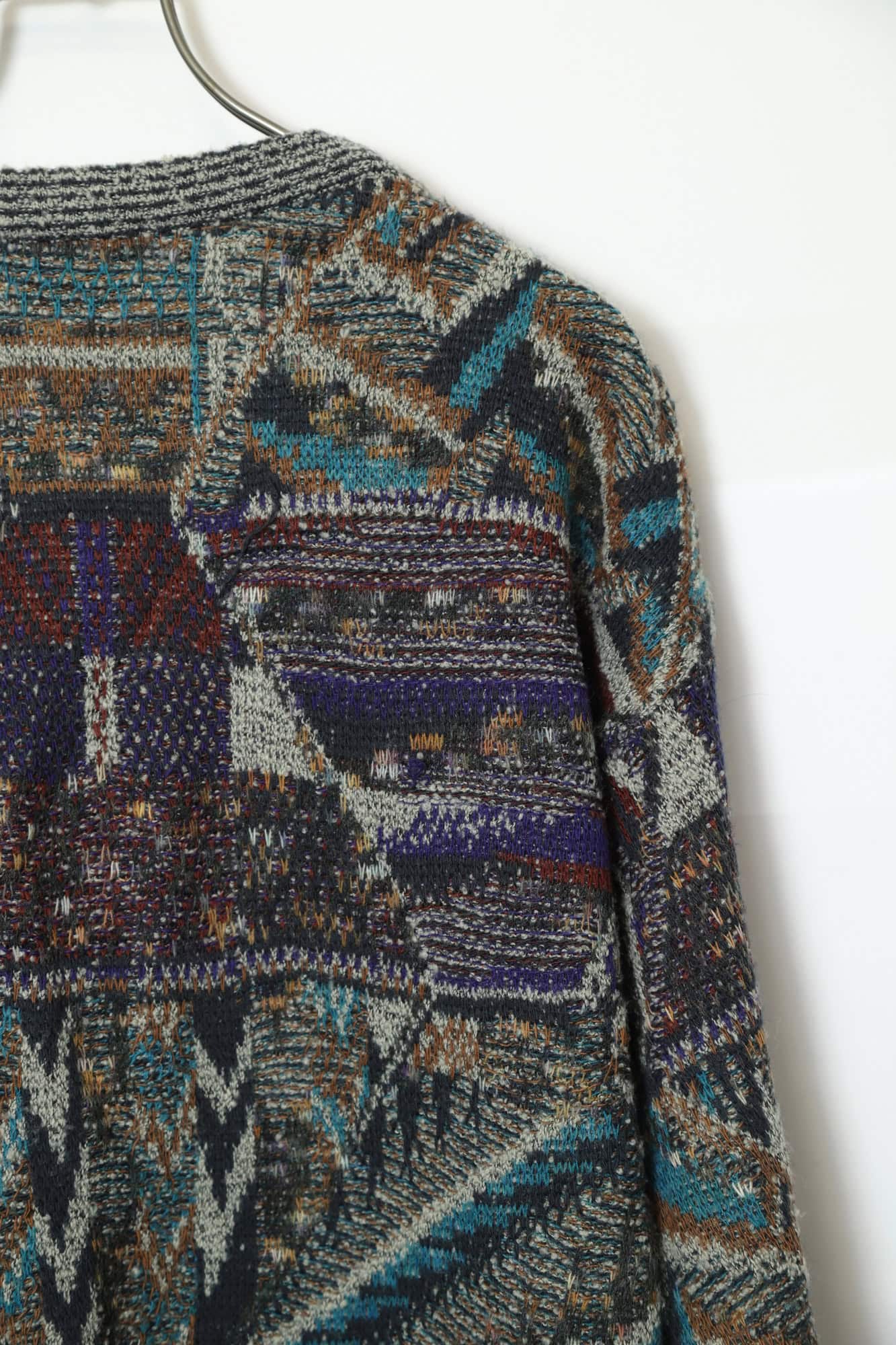 VINTAGE 3D KNITTED SWEATER/L - 画像 (12)