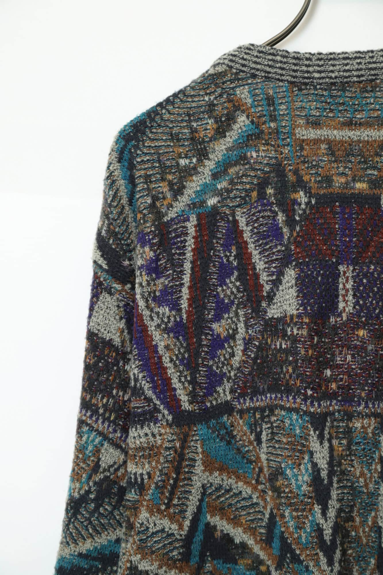 VINTAGE 3D KNITTED SWEATER/L - 画像 (13)
