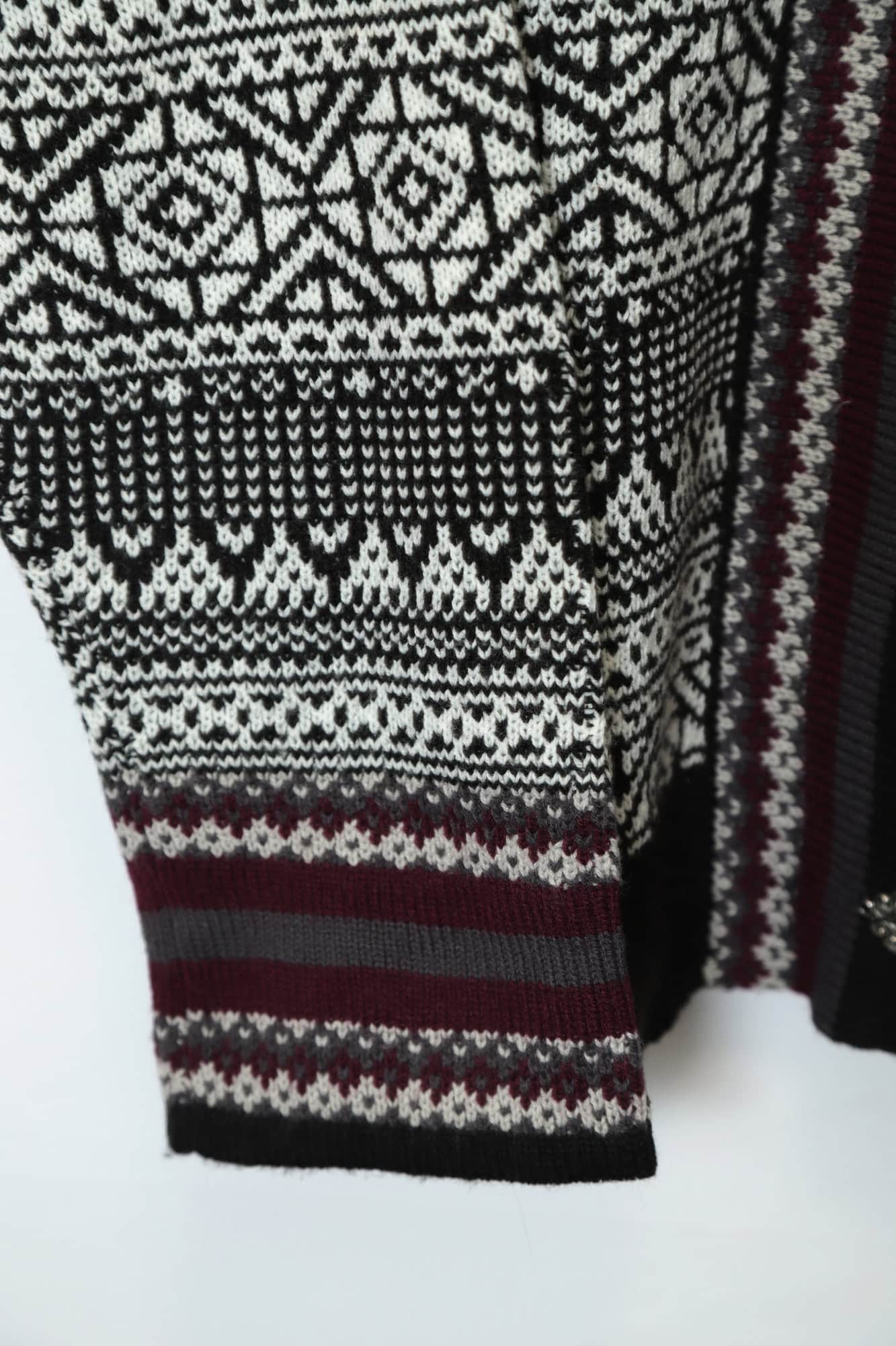 VINTAGE PATTERN CARDIGAN/XL - 画像 (4)