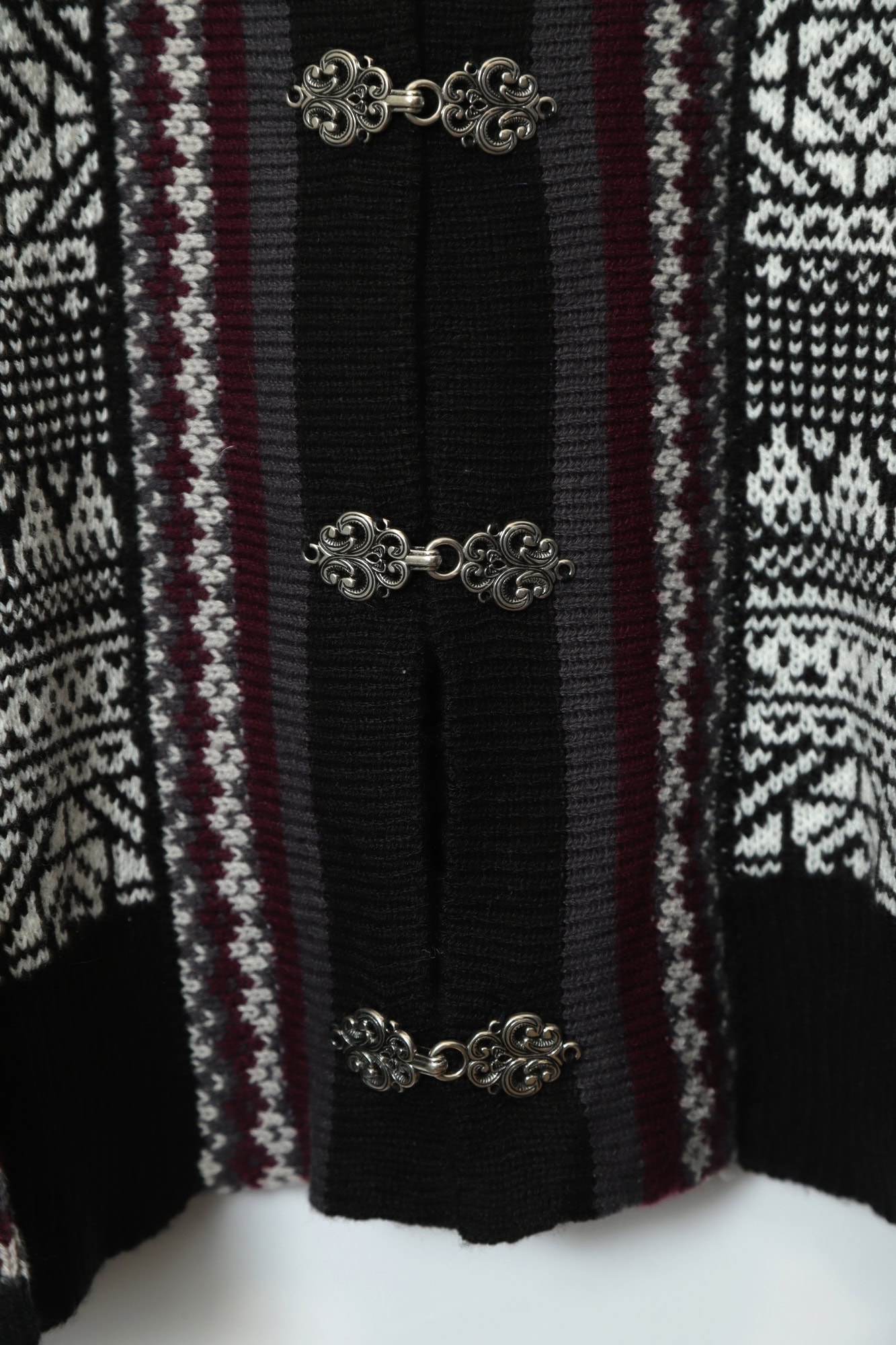 VINTAGE PATTERN CARDIGAN/XL - 画像 (5)