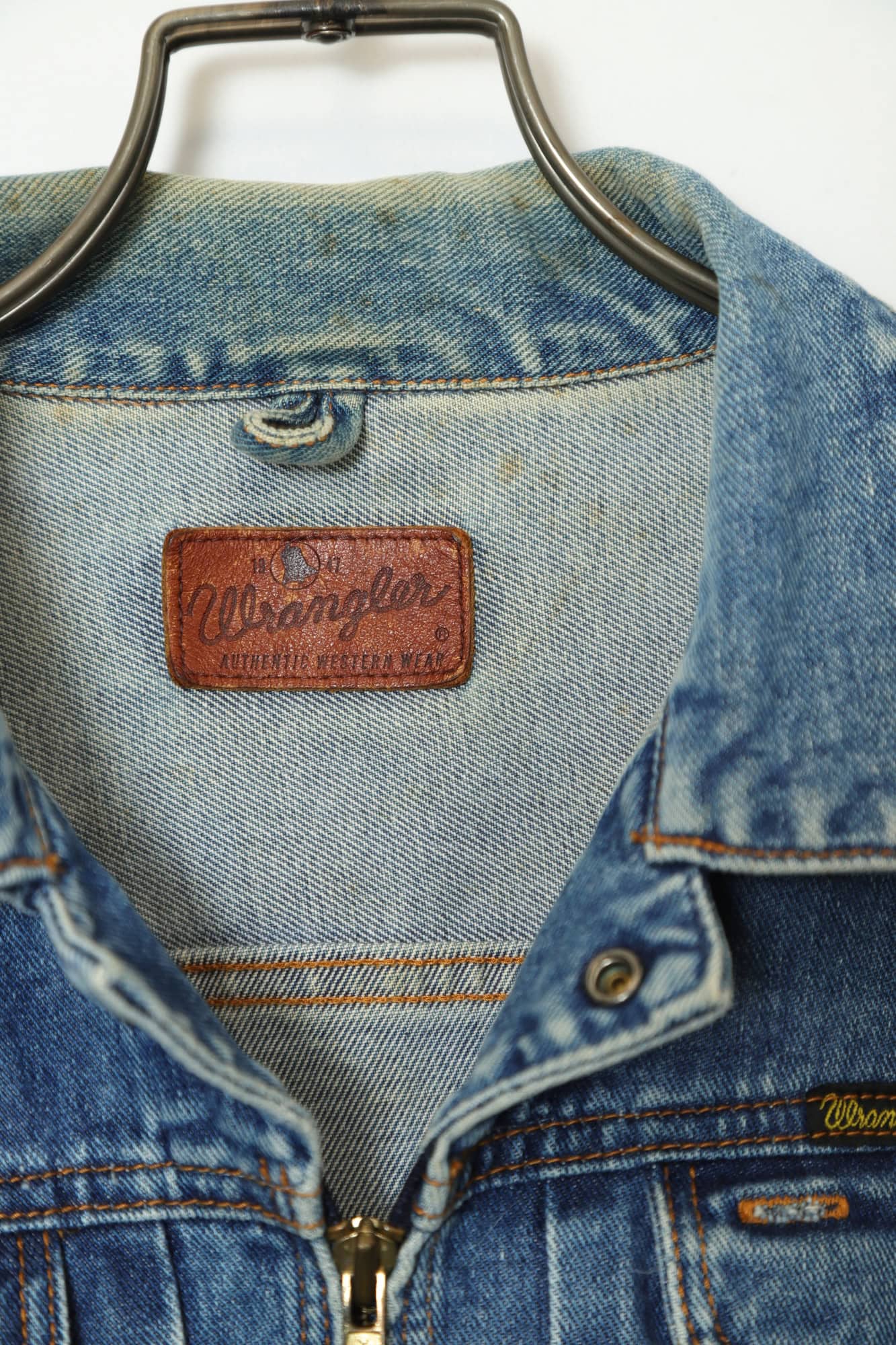 USED WRANGLER DENIM JACKET/S - 画像 (3)