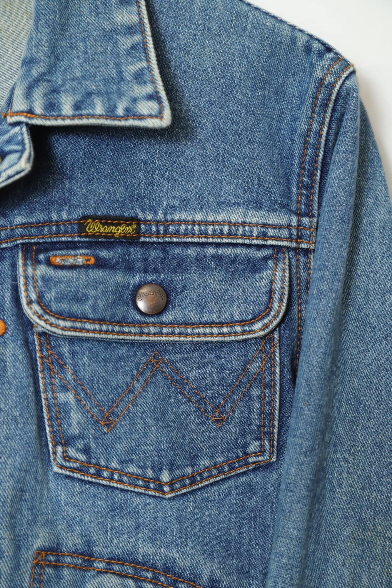 USED WRANGLER DENIM JACKET/S - 画像 (5)