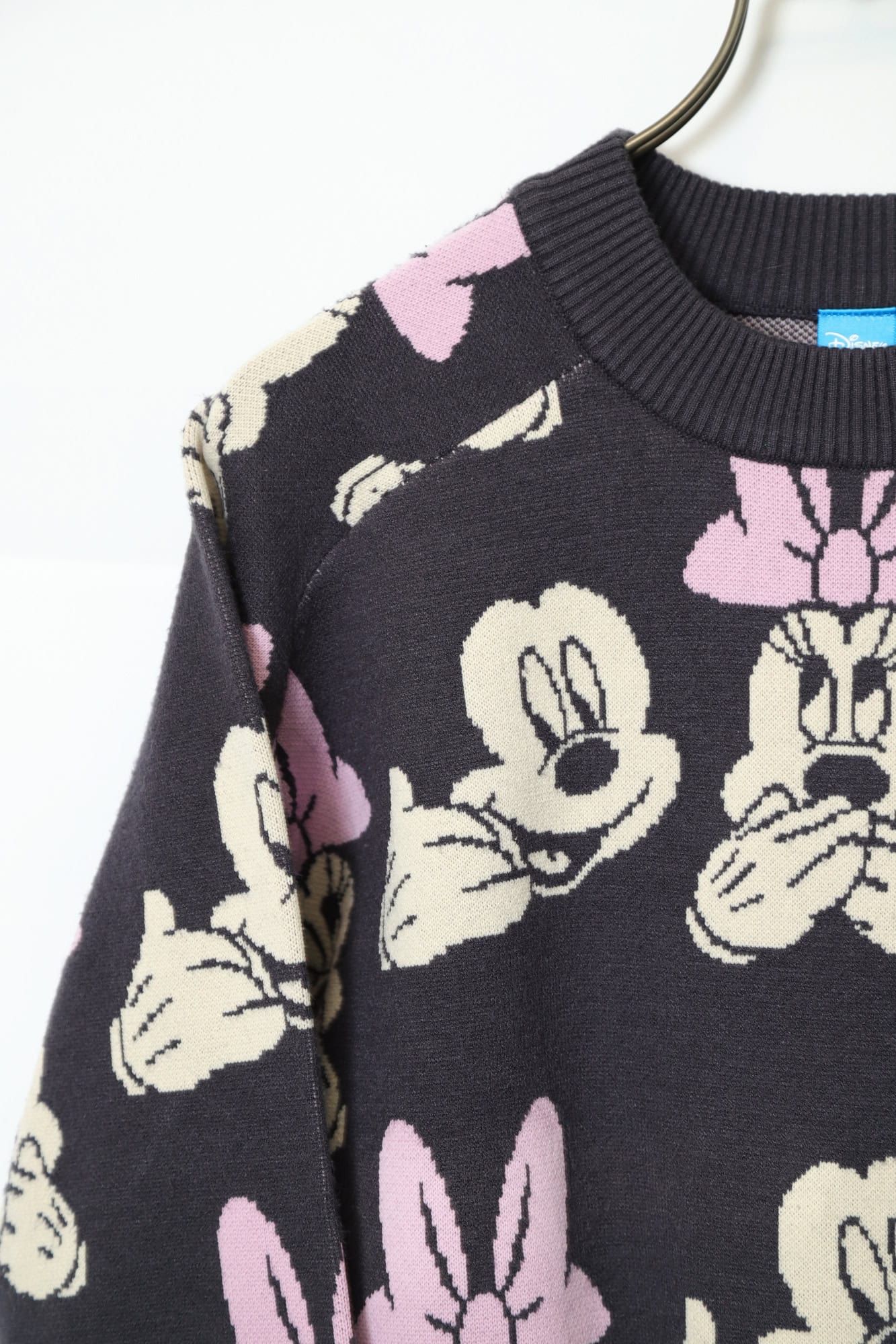 USED DISNEY PATTERN SWEATER/S - 画像 (4)