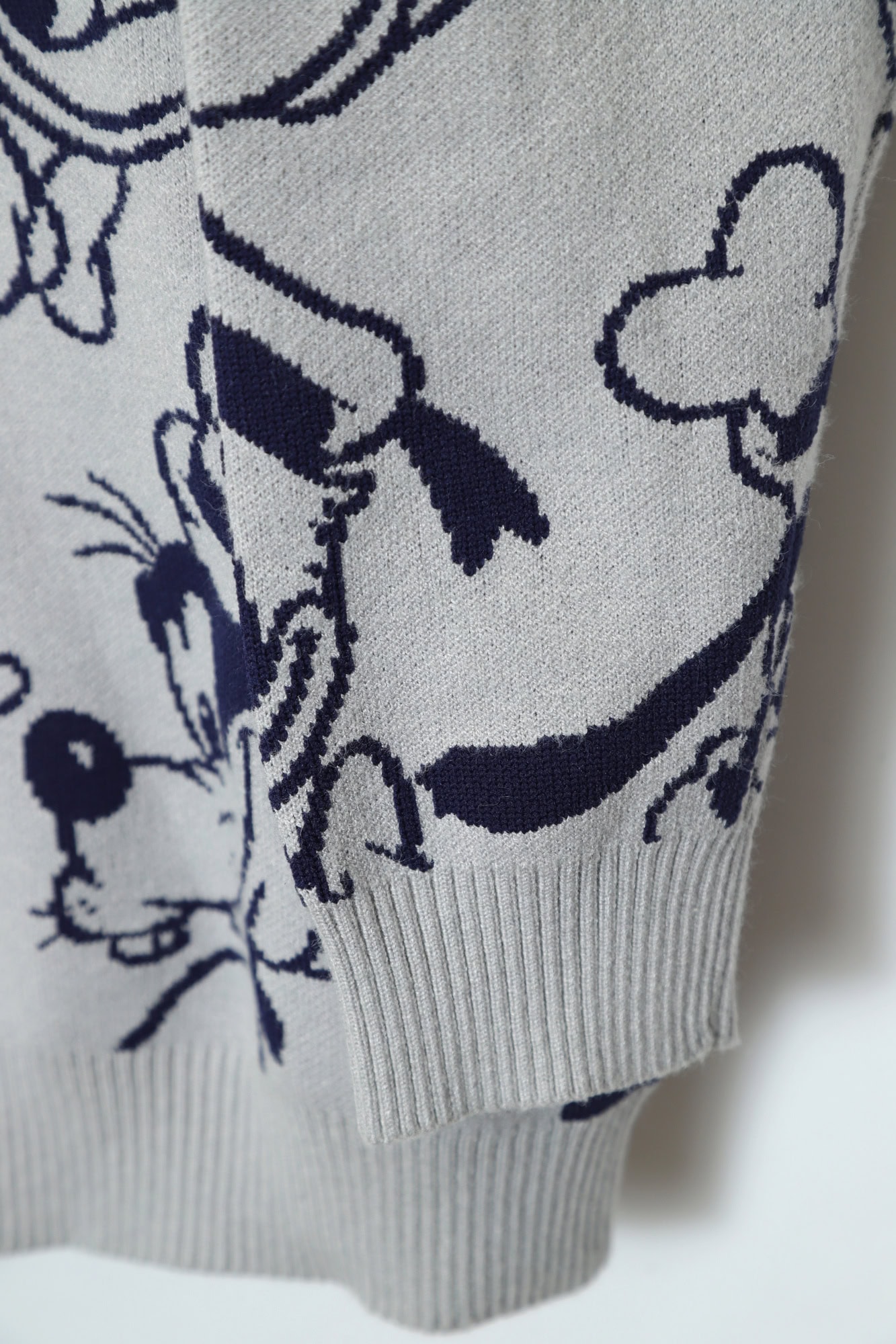 USED DISNEY JAQUARD PATTERN SWEATER/M - 画像 (7)