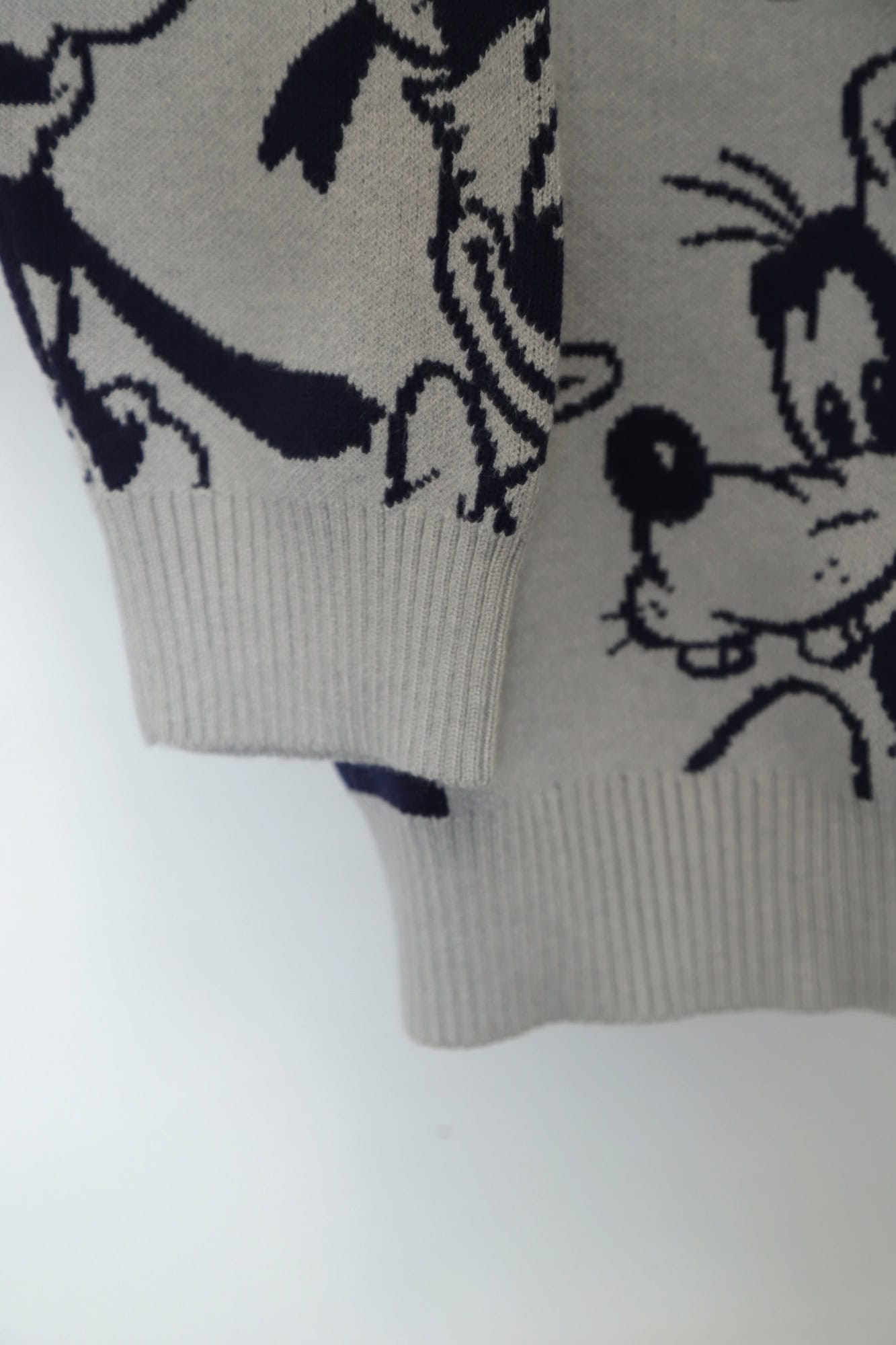 USED DISNEY JAQUARD PATTERN SWEATER/M - 画像 (8)