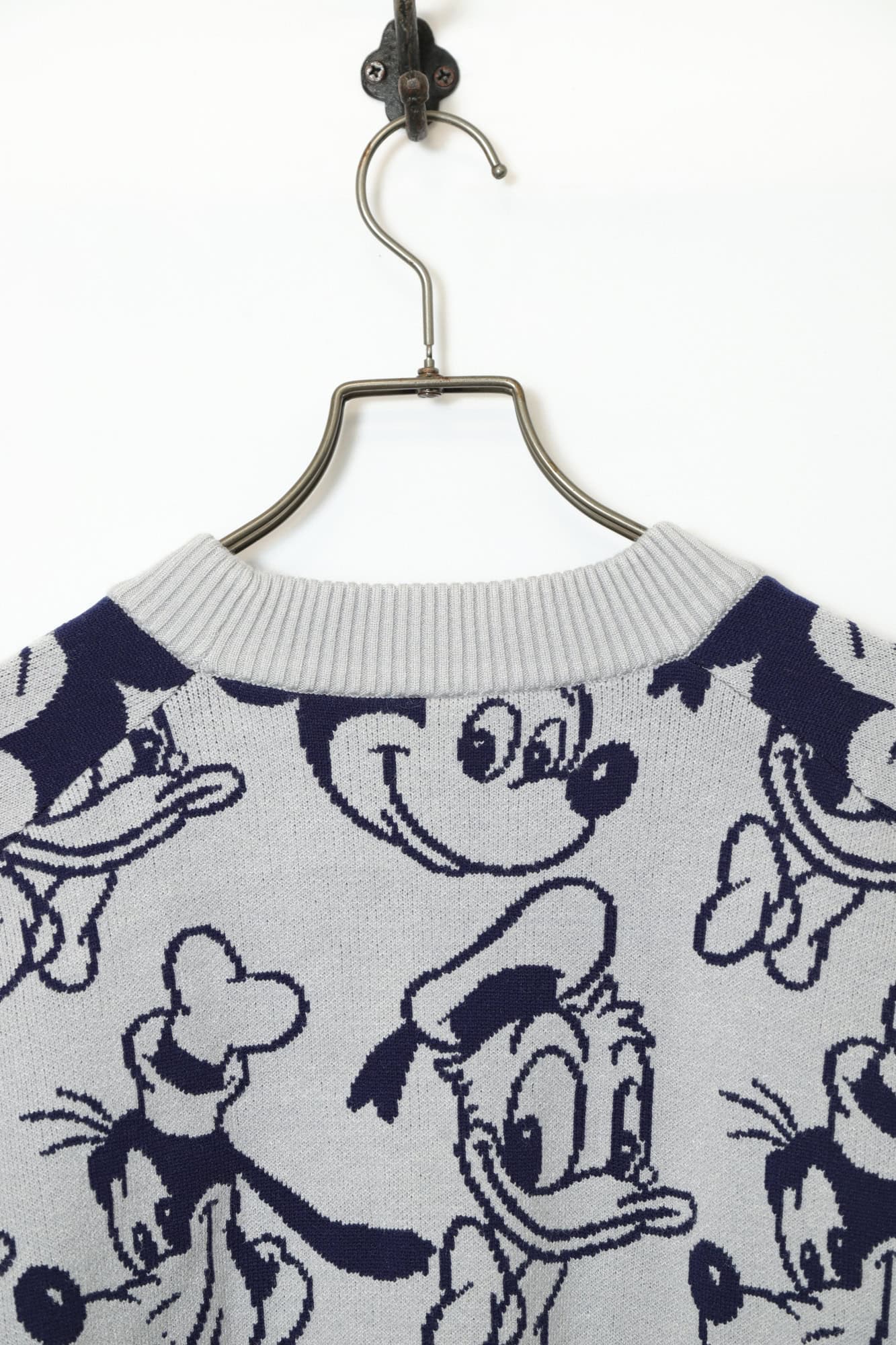 USED DISNEY JAQUARD PATTERN SWEATER/M - 画像 (11)