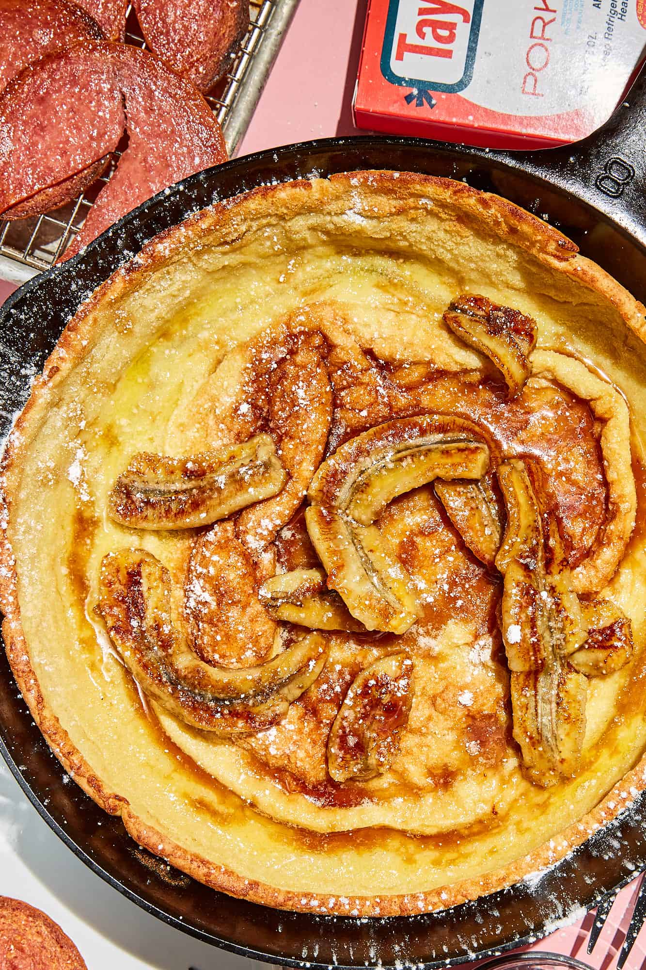 Caramelized Banana Dutch Baby