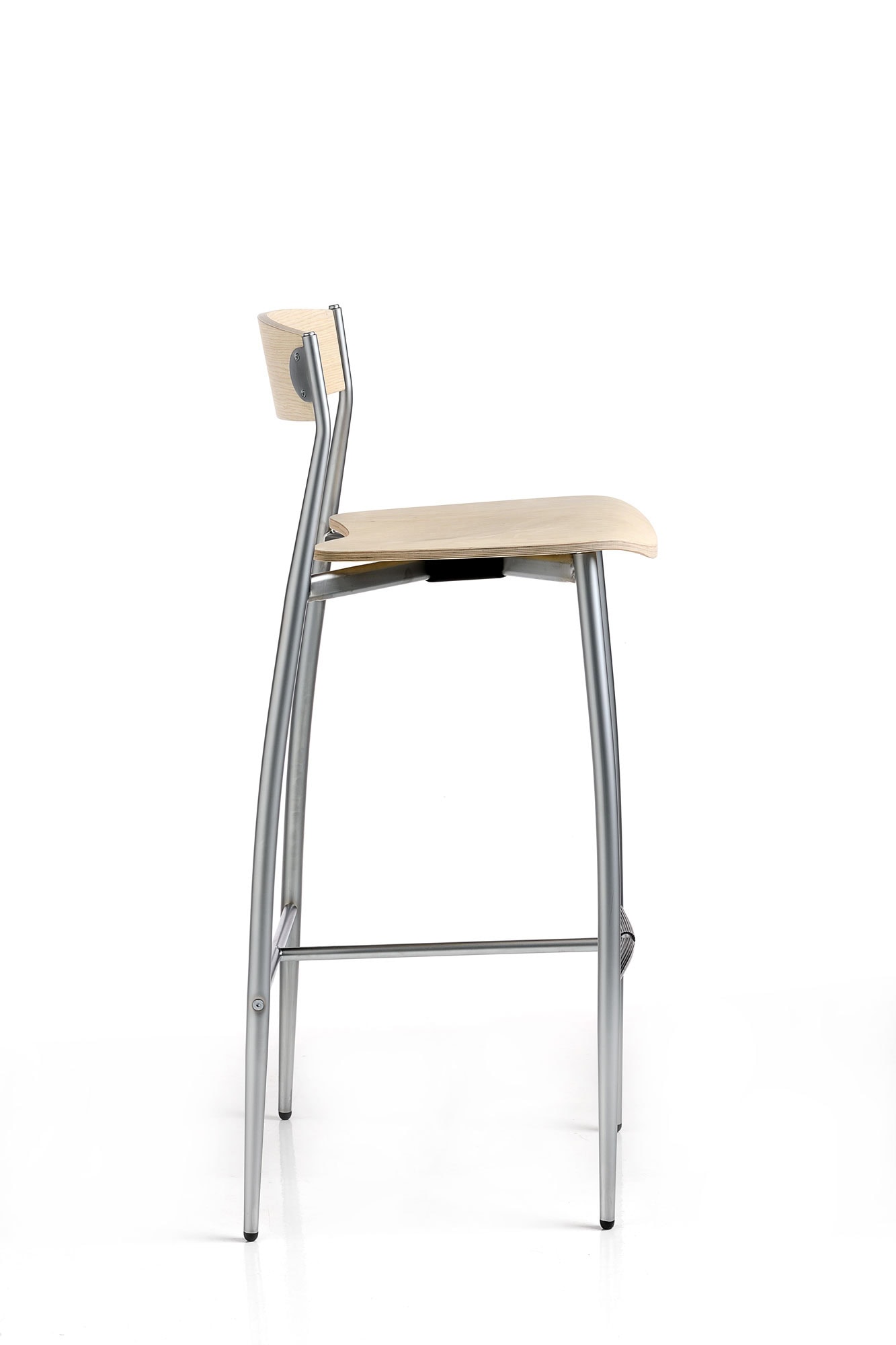 baba sgabello rovere di sergio mian per altek italia design