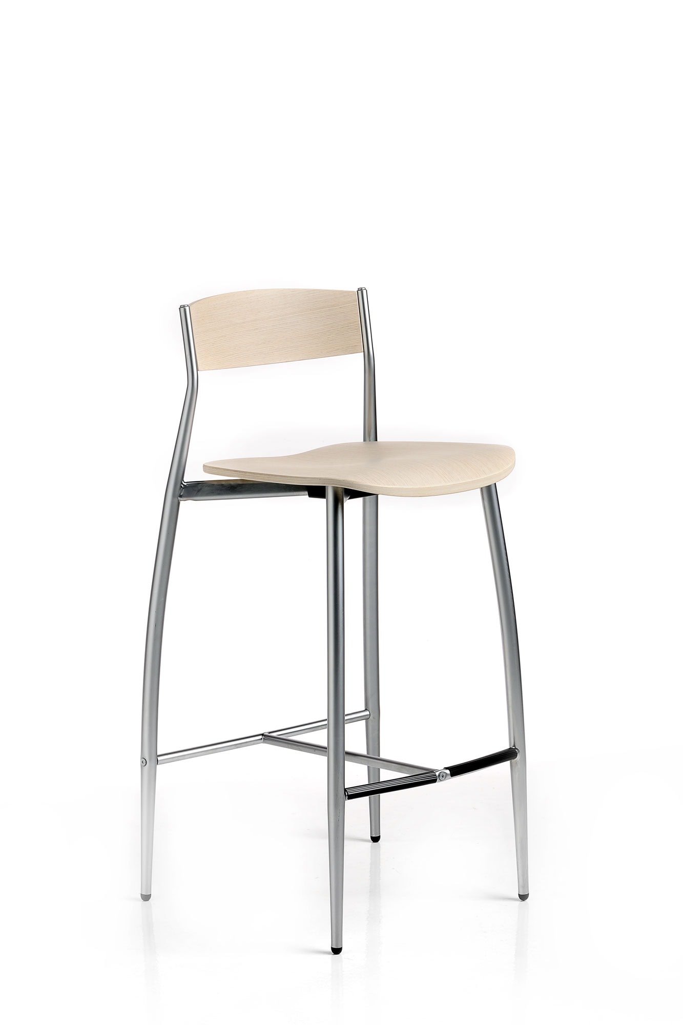 baba sgabello rovere di sergio mian per altek italia design