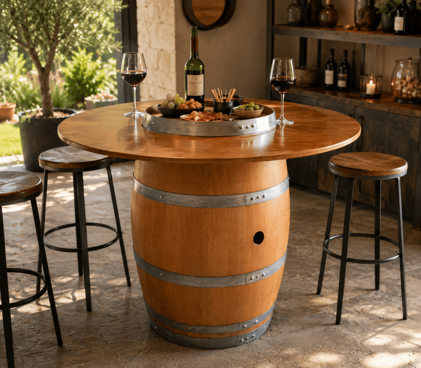 table tonneau tapas