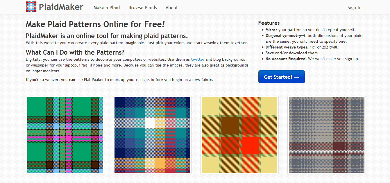plaid market