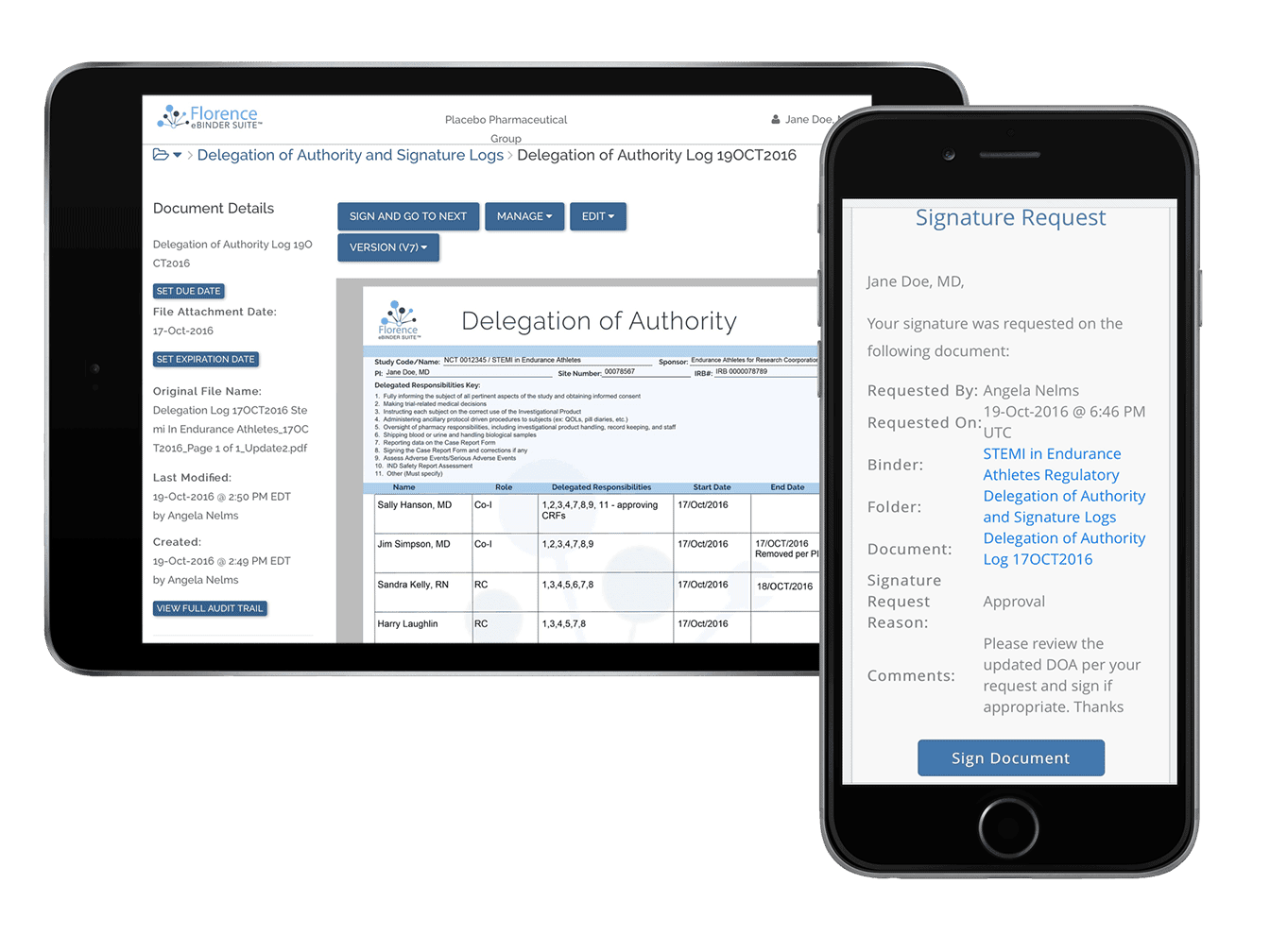 eSignatures Part 11 Compliant