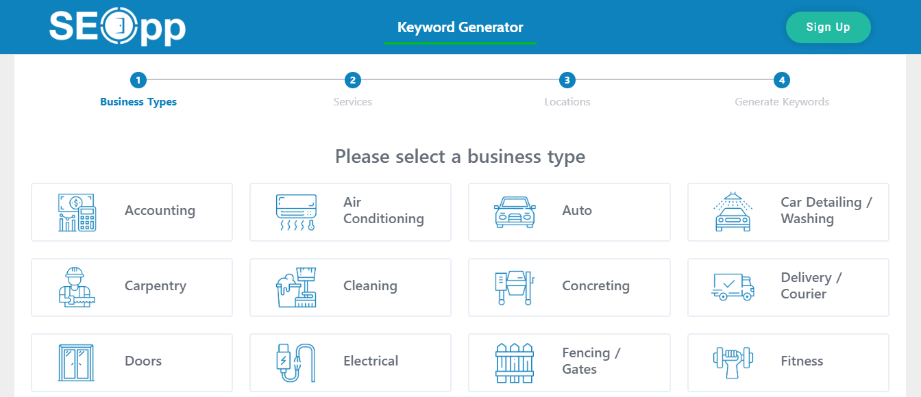 SEOpp keyword tool
