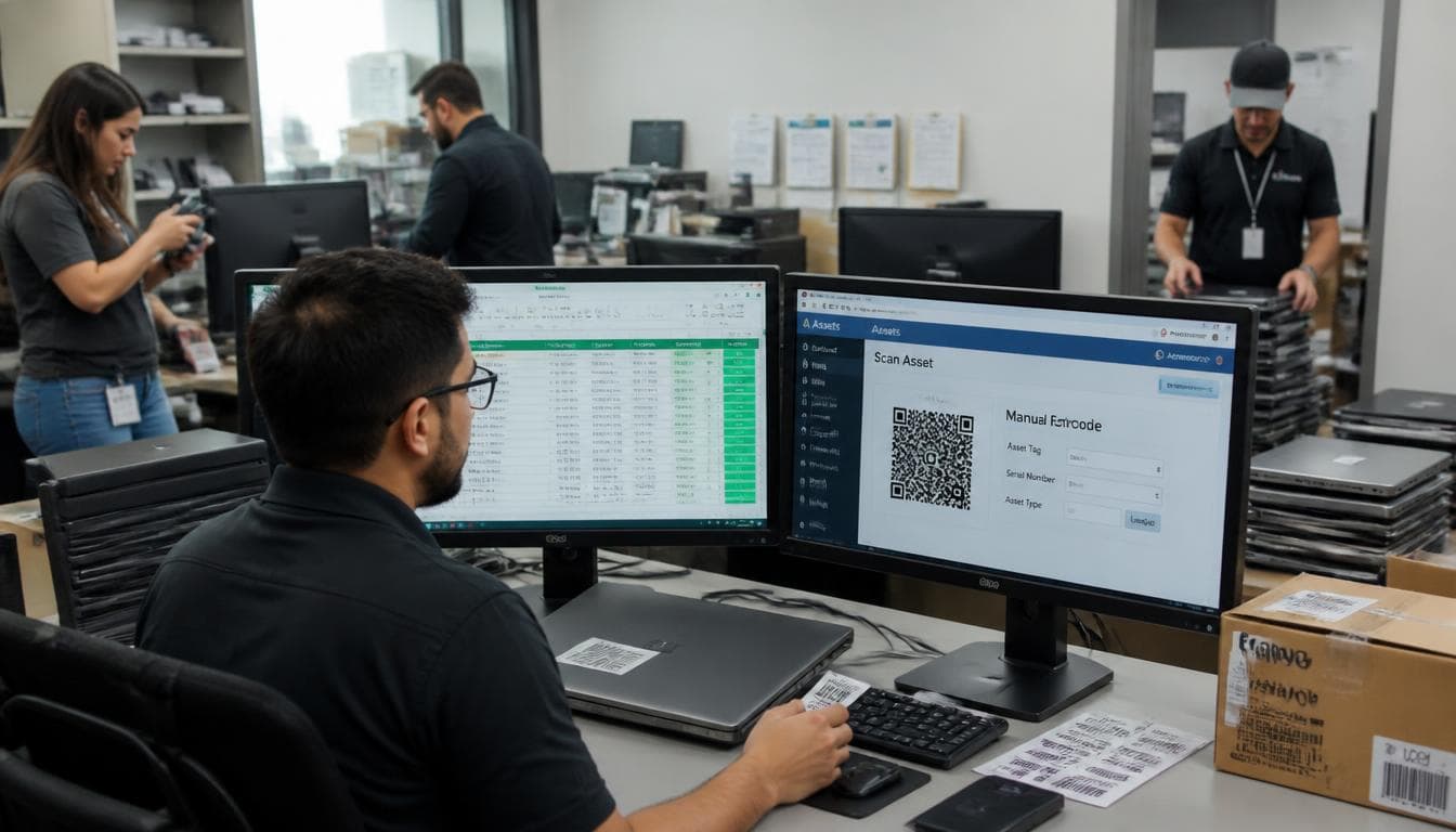 Manual Excel Tracking vs. Asset Management Software: The Real Cost of Staying Outdated