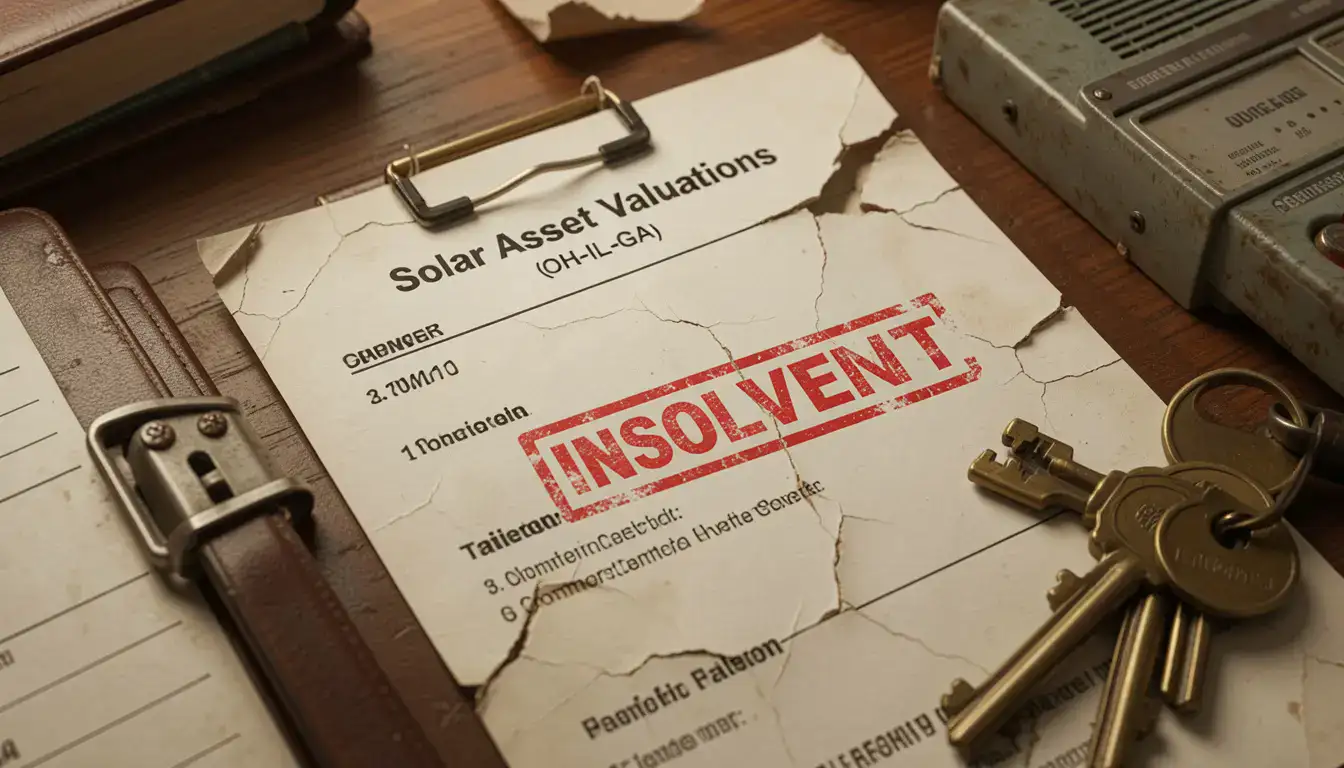 What Happens to a Commercial Solar Project When It Goes Distress