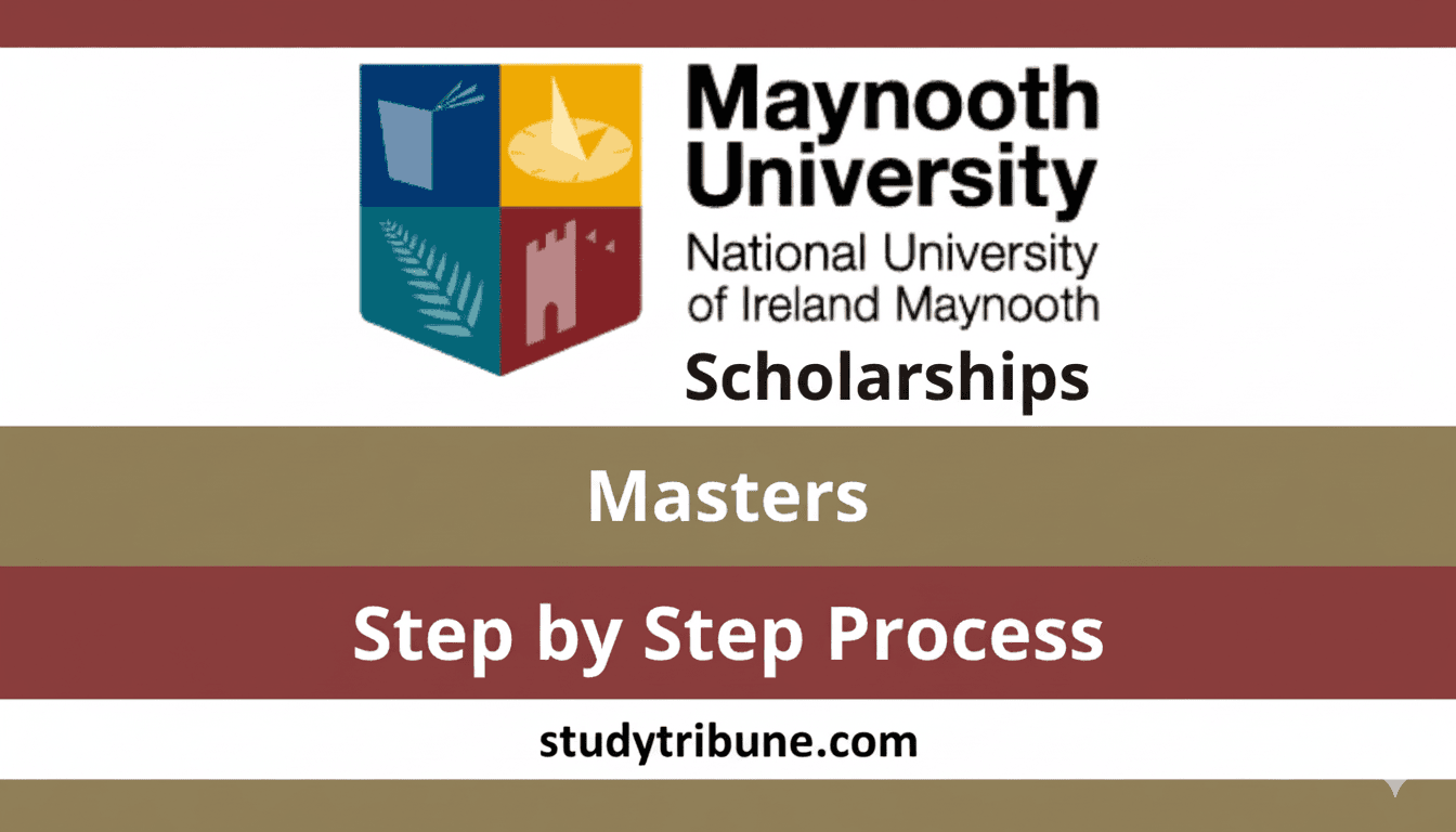 Ireland Scholarships for International Students 2026 at Maynooth University – step-by-step process for master’s programs by Study Tribune