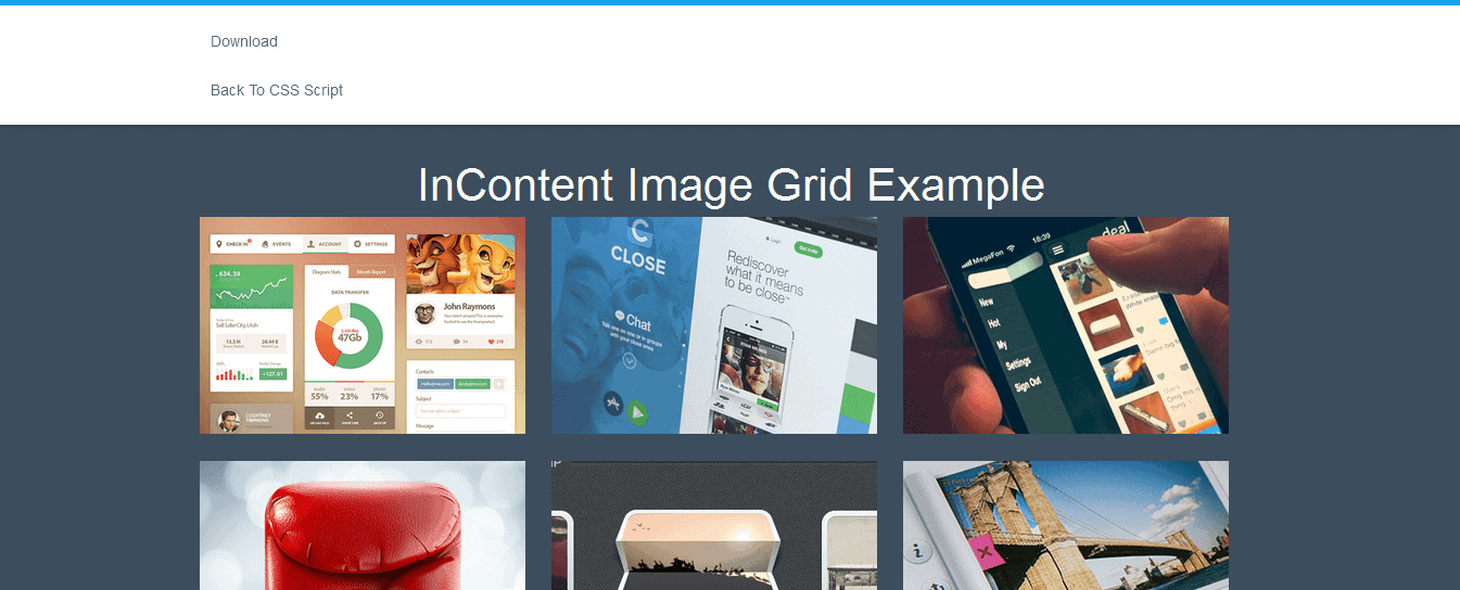 incontent - CSS3 animation libraries