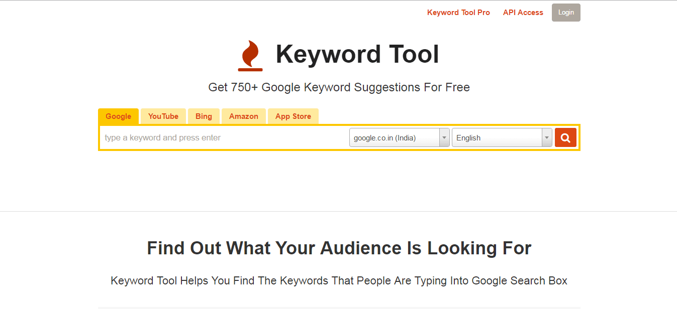 Keywordtool