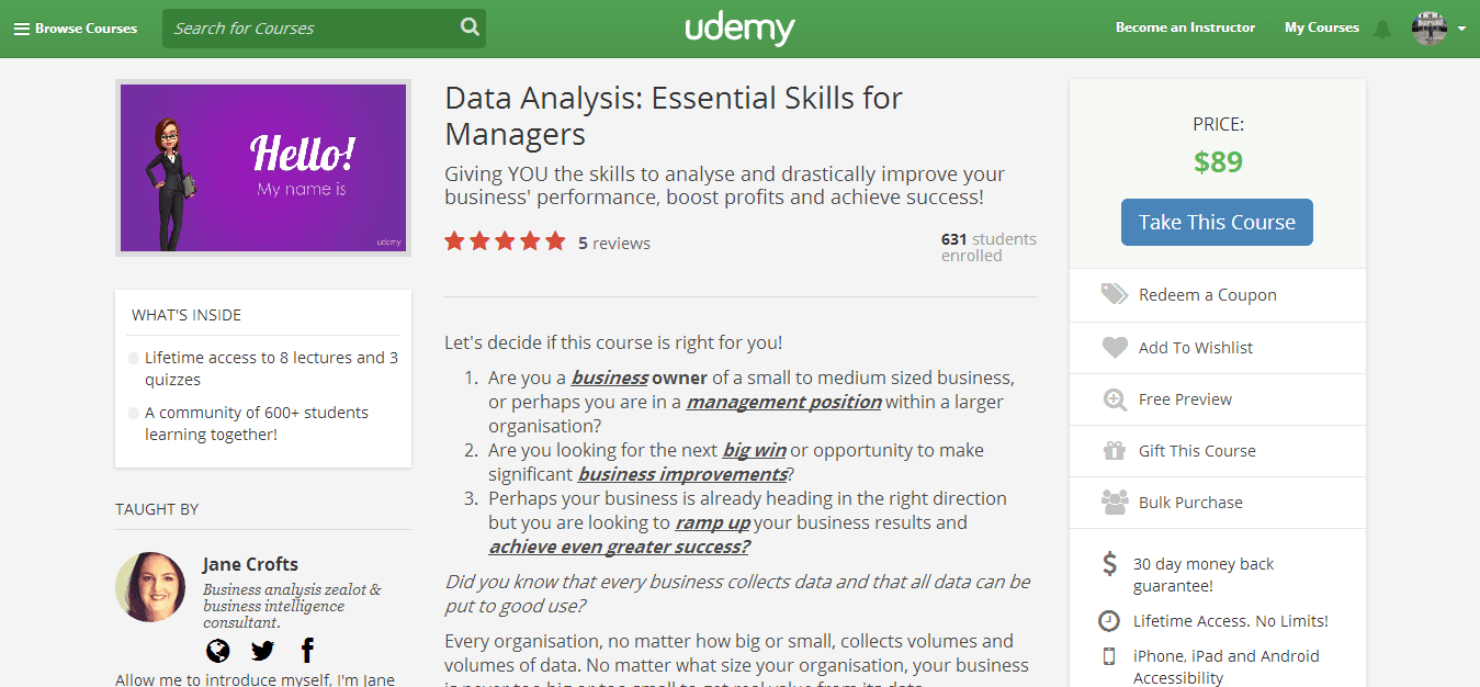 Data Analysis