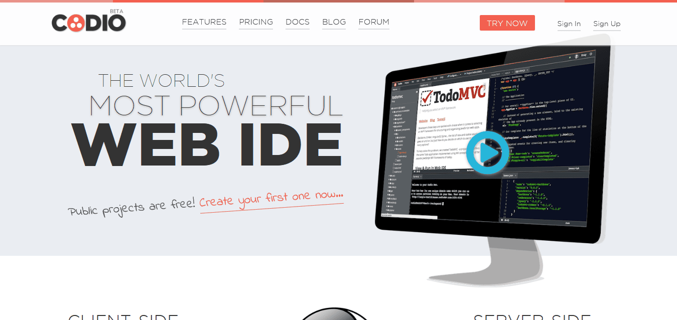 The World's Most Powerful Browser-Based IDE - Codio