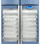 refrigerador de farmacia de doble puerta