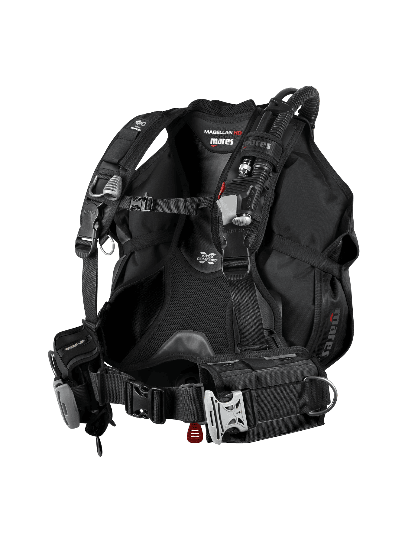 Mares Magellan HD Reise-Tarierjacket in Schwarz