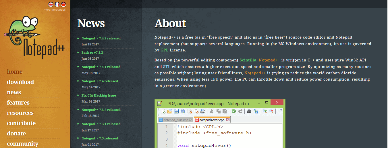 Notepad++