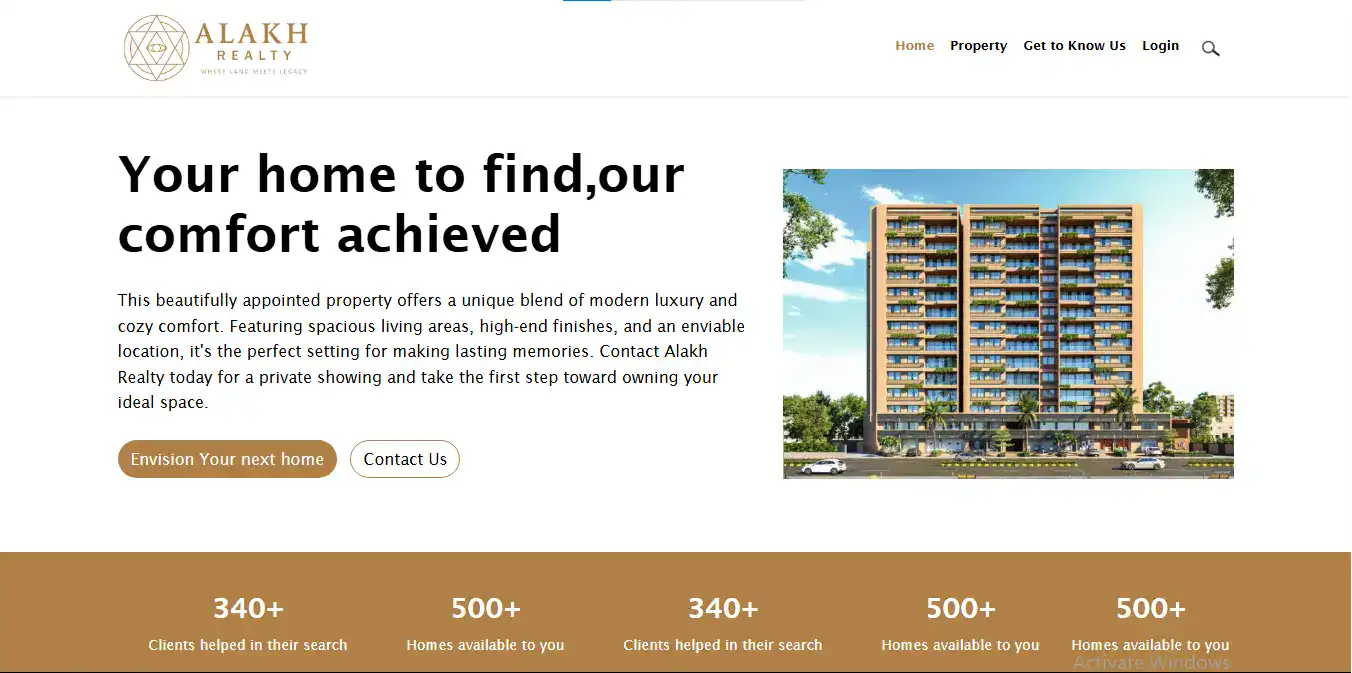 Alakh Realty modern residential project