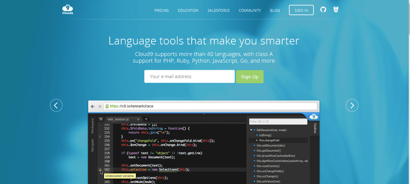 Cloud9 IDE