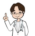 坂口先生の似顔絵