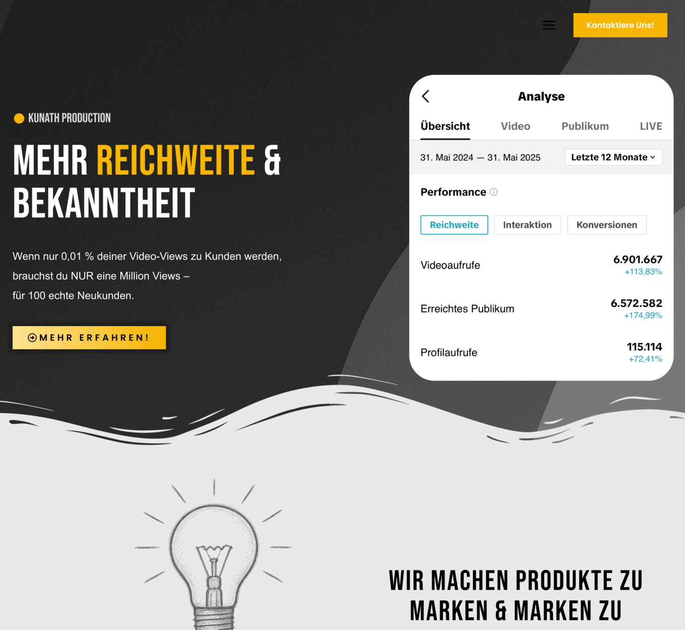 Projektscreenshot: Kunath Production