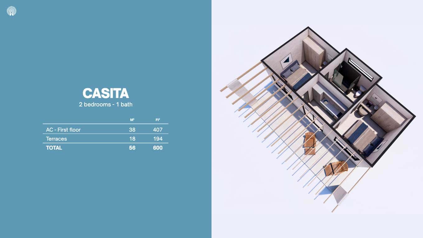 Sanara Phase II Casita residence floor plan