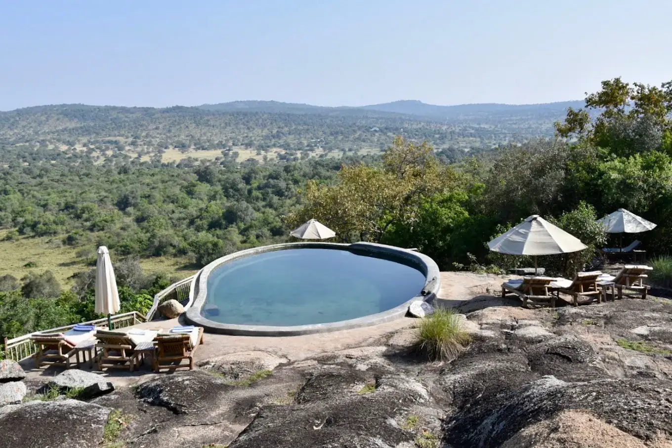 Luxury accommodating in lake Mburu