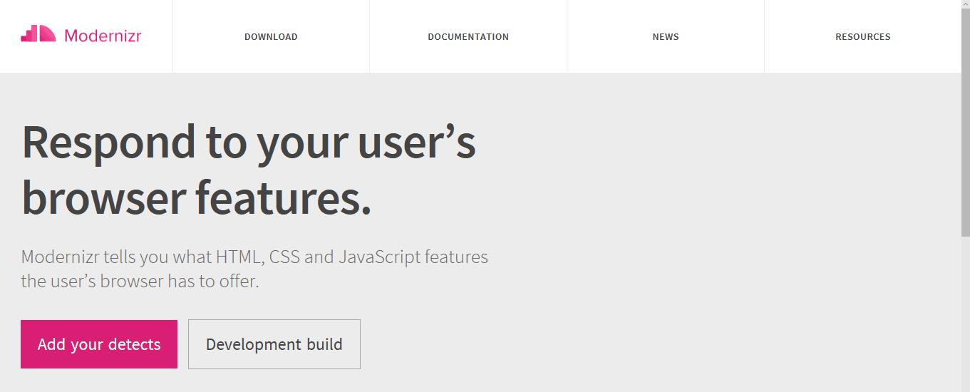 Modernizr 2.6