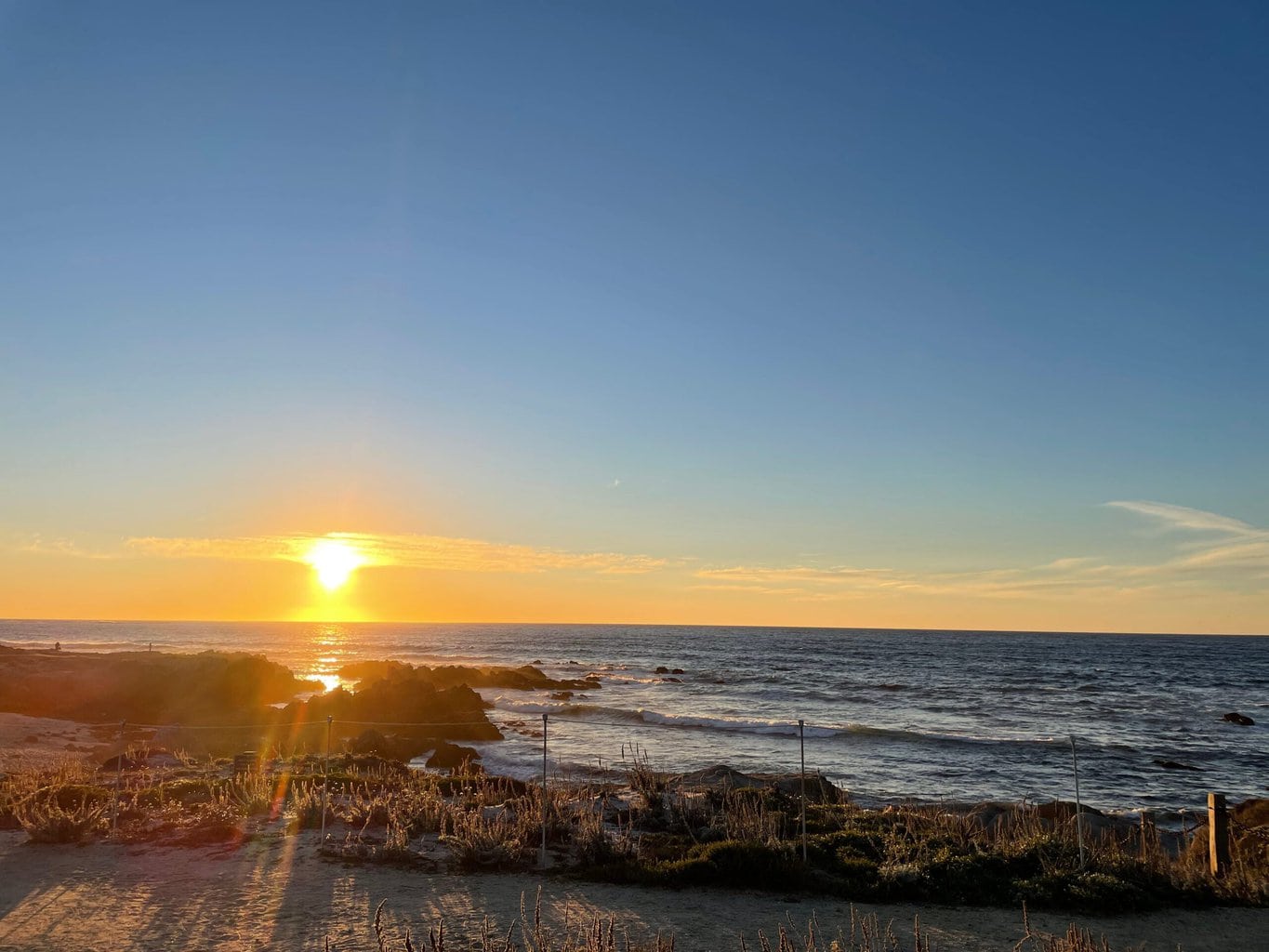Monterey - coucher de soleil