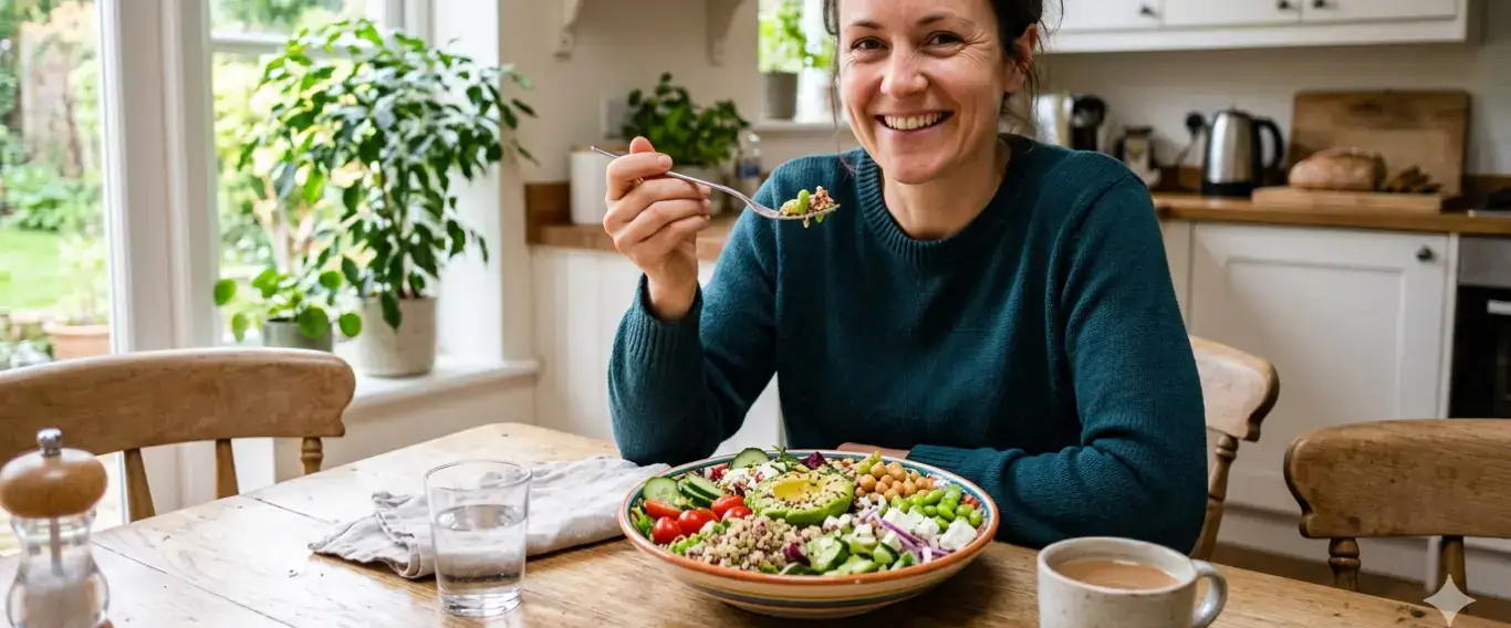 Salat zum Abnehmen ab 40 – proteinreich, sättigend und hormonfreundlich