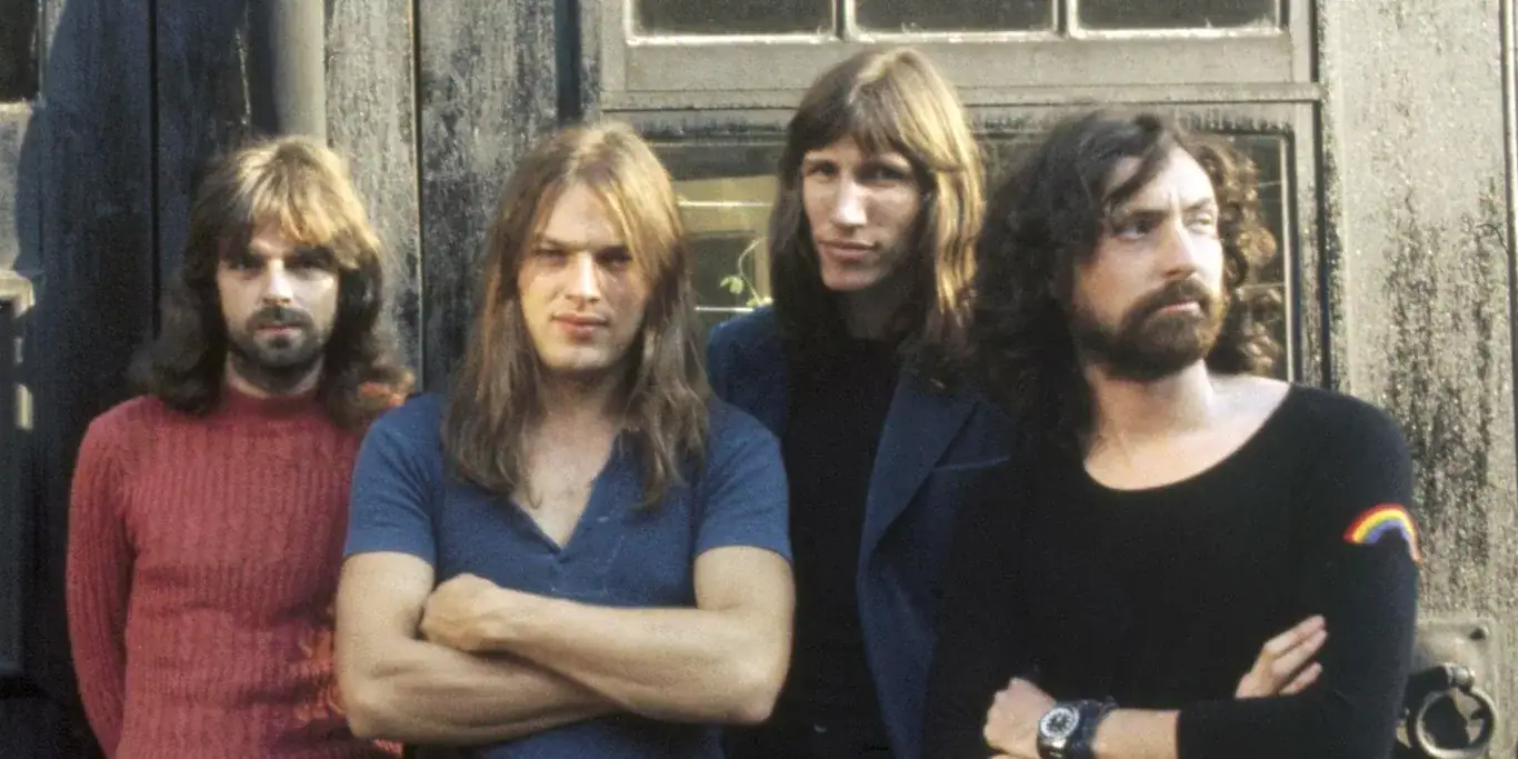 Pink Floyd en répétition, Gilmour souriant, ambiance détendue avant un concert 2025