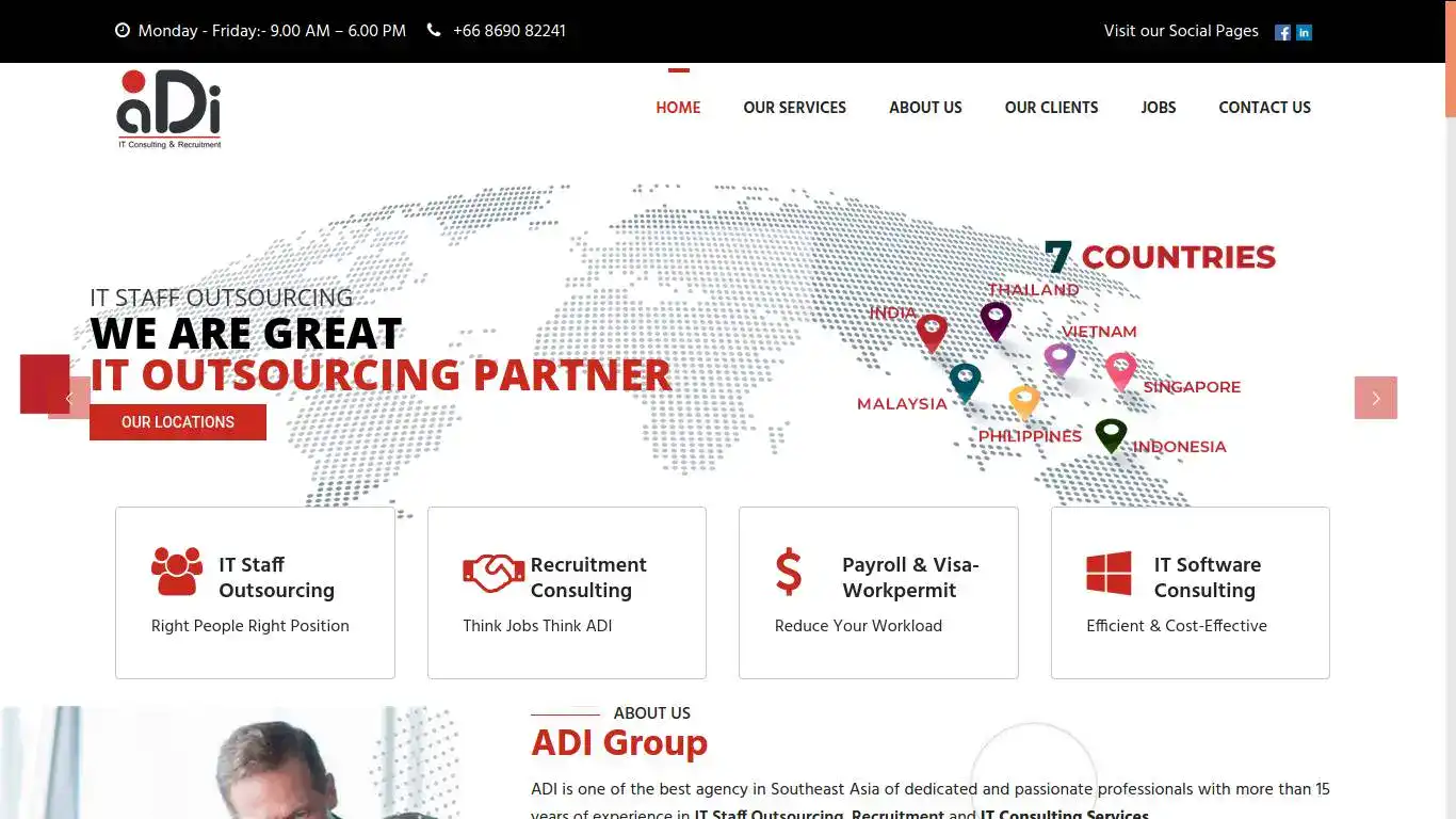 IT Staff Outsourcing Services ADI