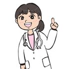 牧野先生の似顔絵