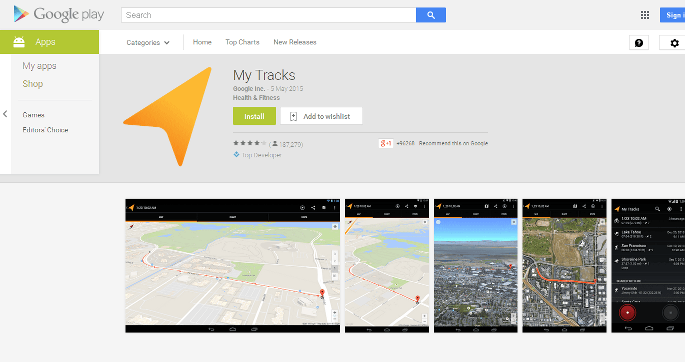 My Tracks