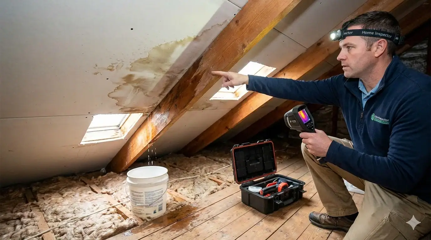 roof leak detection​