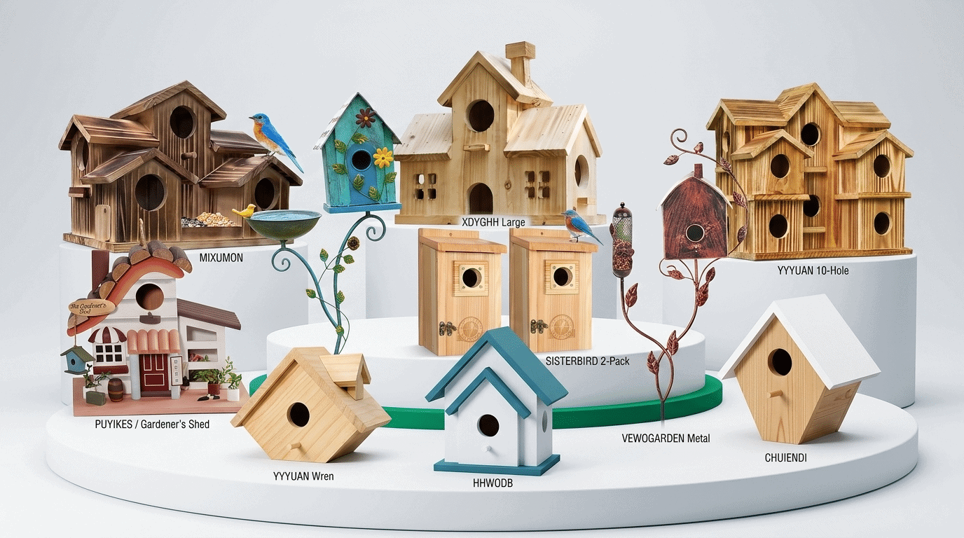 Elaborate Bird Houses