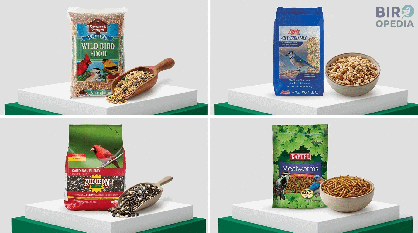 What Food Attracts Wild Birds 4 Top Seeds & Mixes