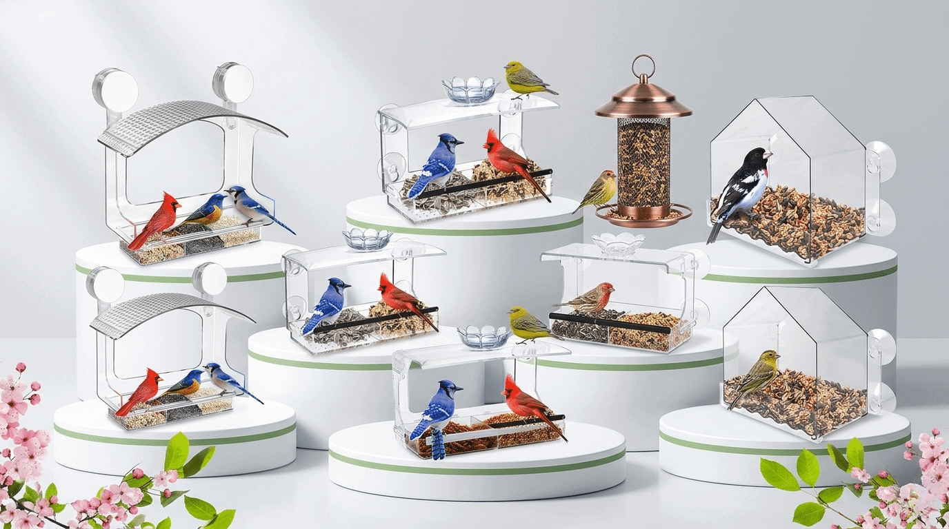 Best Bird Feeder for Window Birdwatching