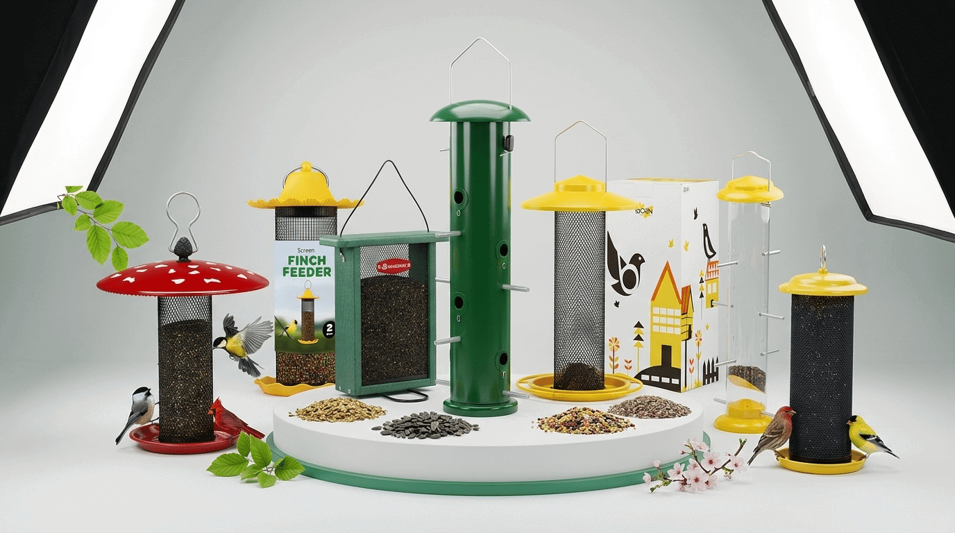 Niger Seed Bird Feeders