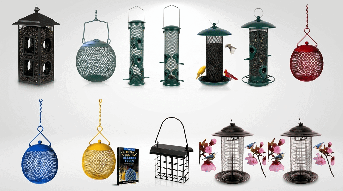 Wire Bird Feeder