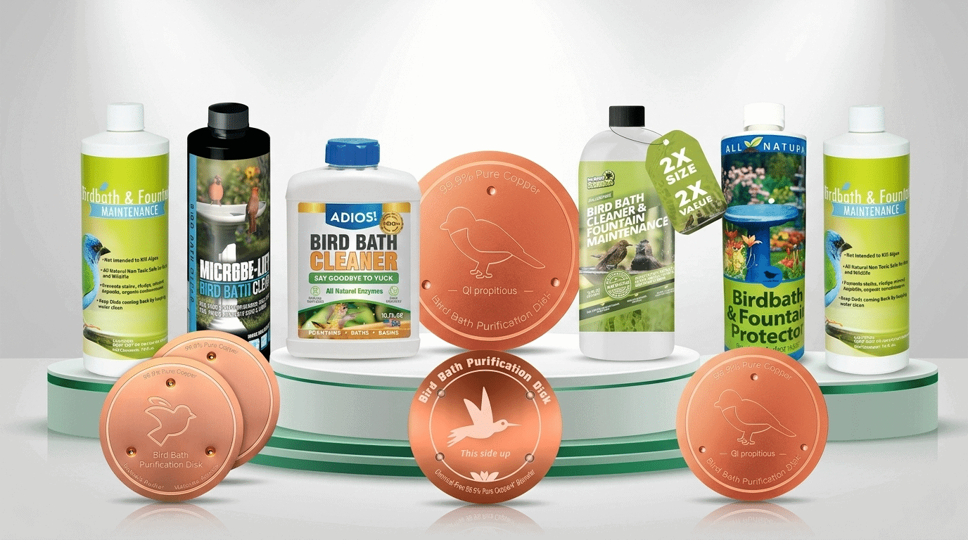 Bird Bath Cleaner
