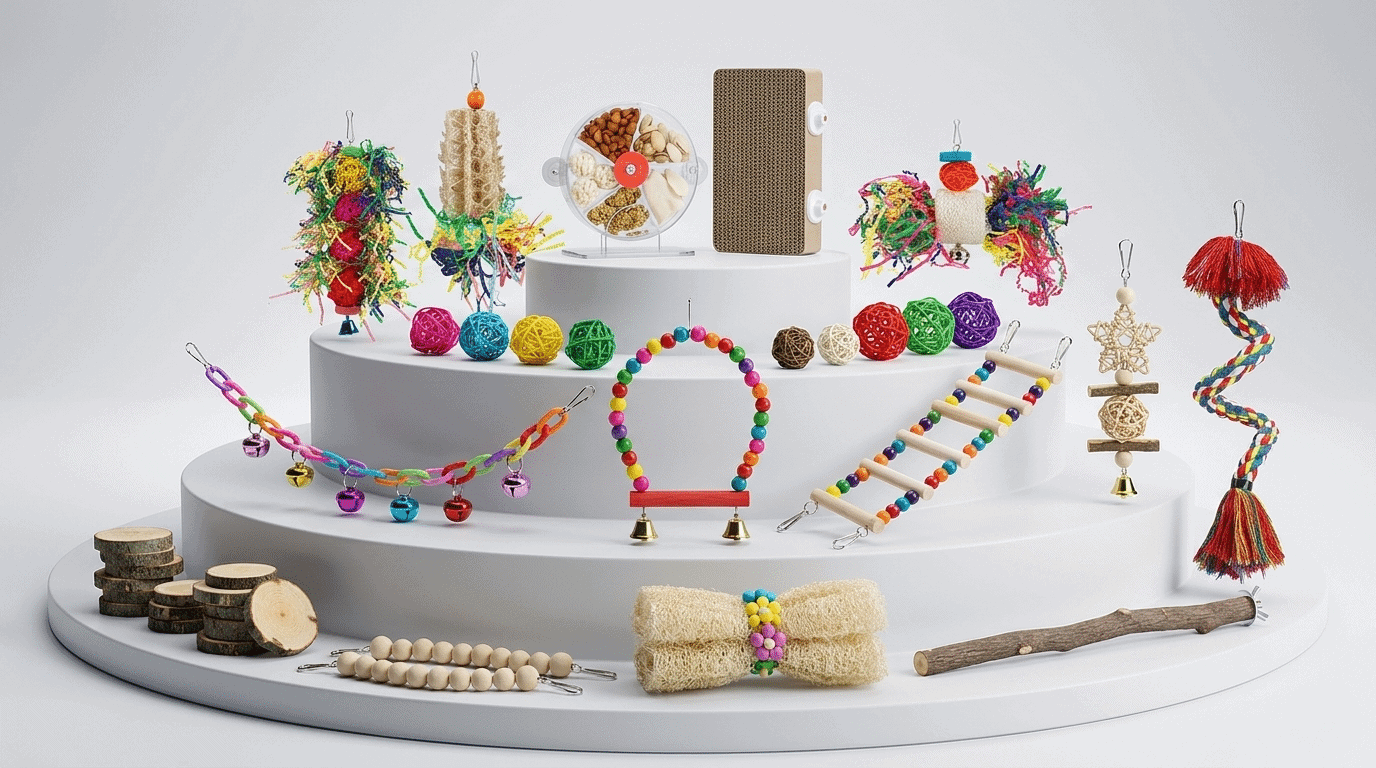 Best Bird Toys for Budgies